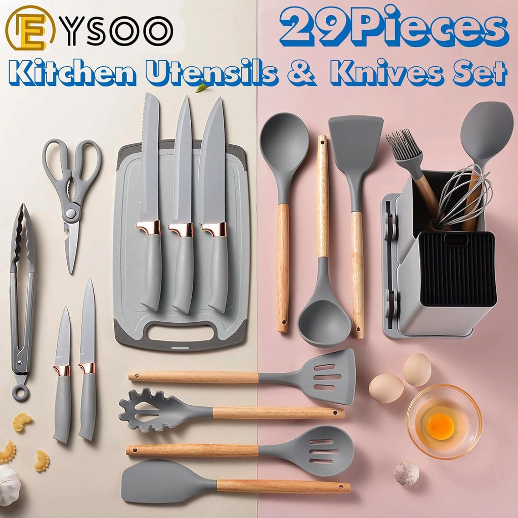 Kitchen Utensils Set – Premium Cooking Tool Set for Home Chefs - LIFE STORES UGANDA