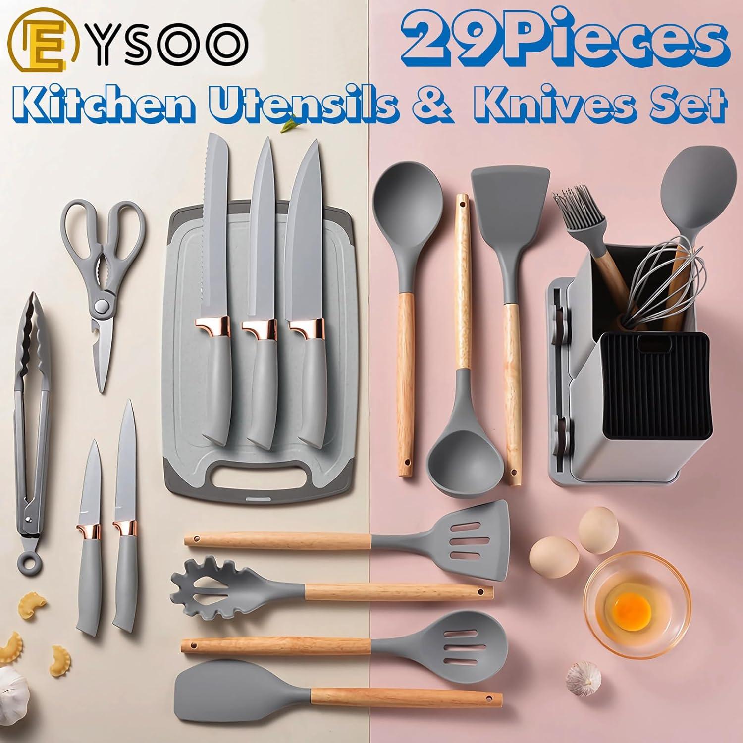 Kitchen Utensils Set – Premium Cooking Tool Set for Home Chefs - LIFE STORES UGANDA