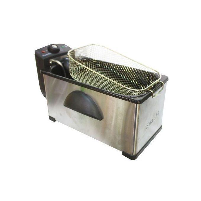 Saachi 3.0L Stainless Steel Electric Deep Fryer – Fast & Efficient Frying - LIFE STORES UGANDA