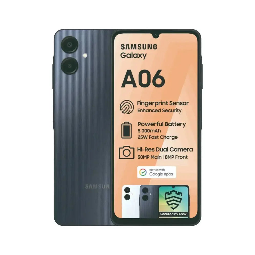 Samsung Galaxy A06 4GB RAM 64GB Storage – Affordable 4G Smartphone
