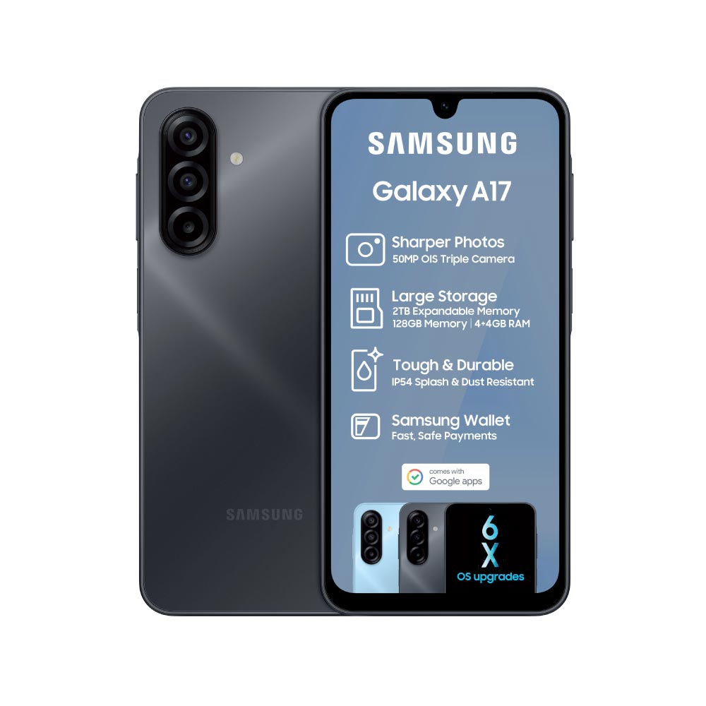 Samsung Galaxy A17 4G 4GB RAM 128GB Storage – 50MP Camera Smartphone with 5000mAh Battery