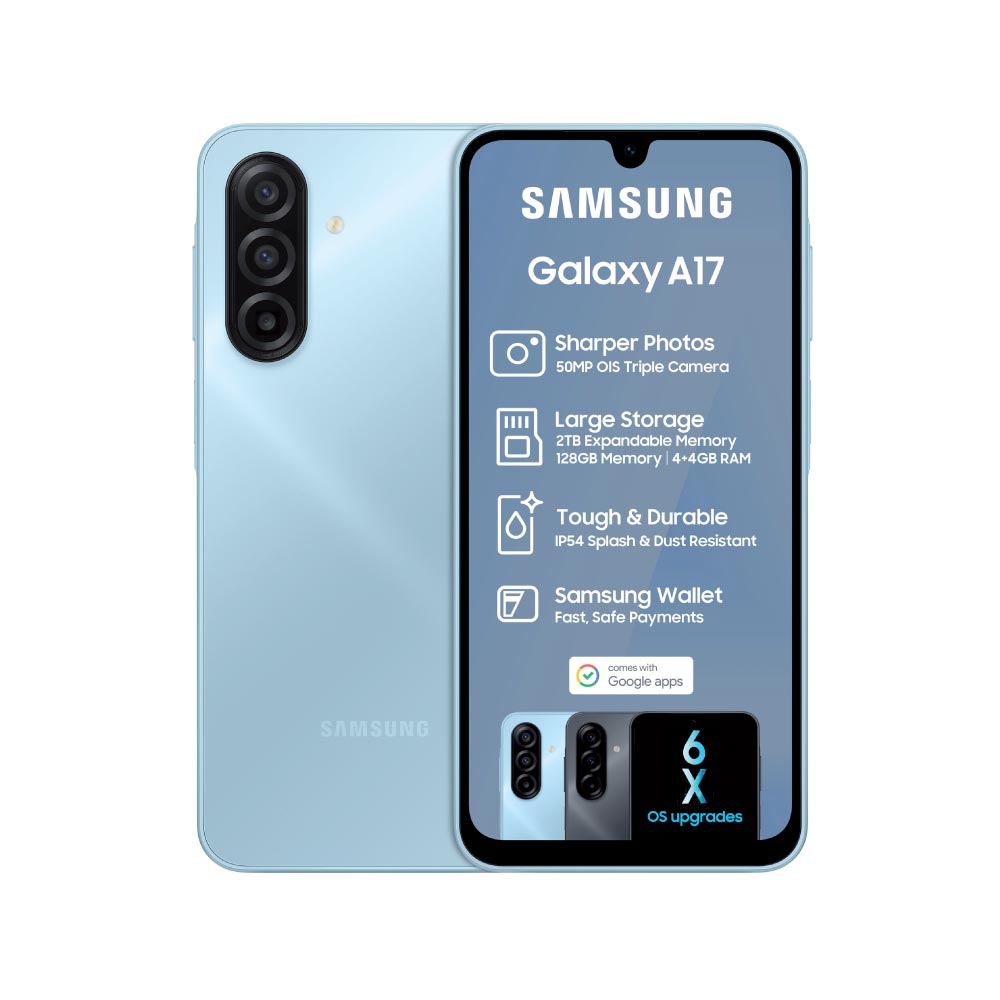 Samsung Galaxy A17 4G 4GB RAM 128GB Storage – 50MP Camera Smartphone with 5000mAh Battery