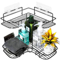 Corner Shelves/Shower Caddy Set (2pcs) | Transform Your Bathroom Storage - LIFE STORES UGANDA