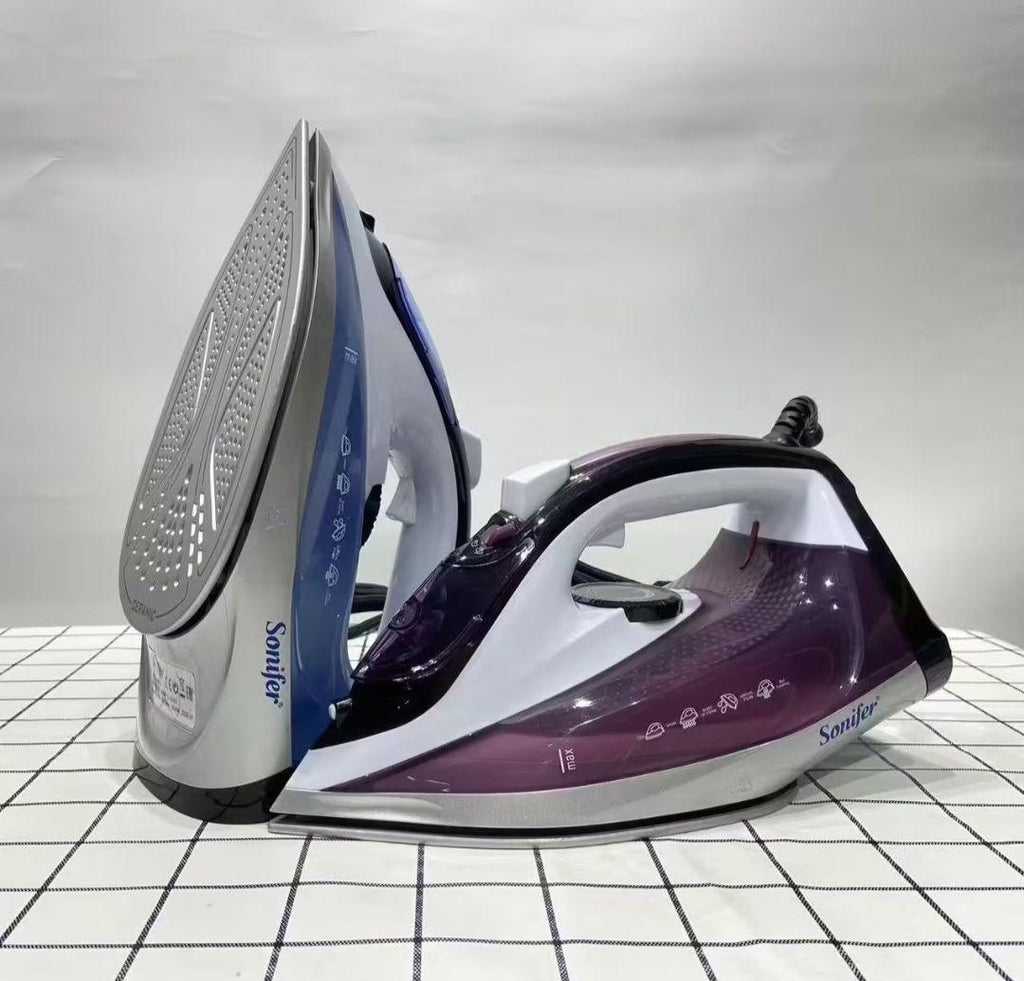 Sonifer SF-9066 1600W Steam Iron – Hot Steamer with 260ml Water Tank & Temperature Control - LIFE STORES UGANDA