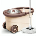 Spin Mopper and Bucket with Wheels | Effortless Floor Cleaning Made Easy - LIFE STORES UGANDA