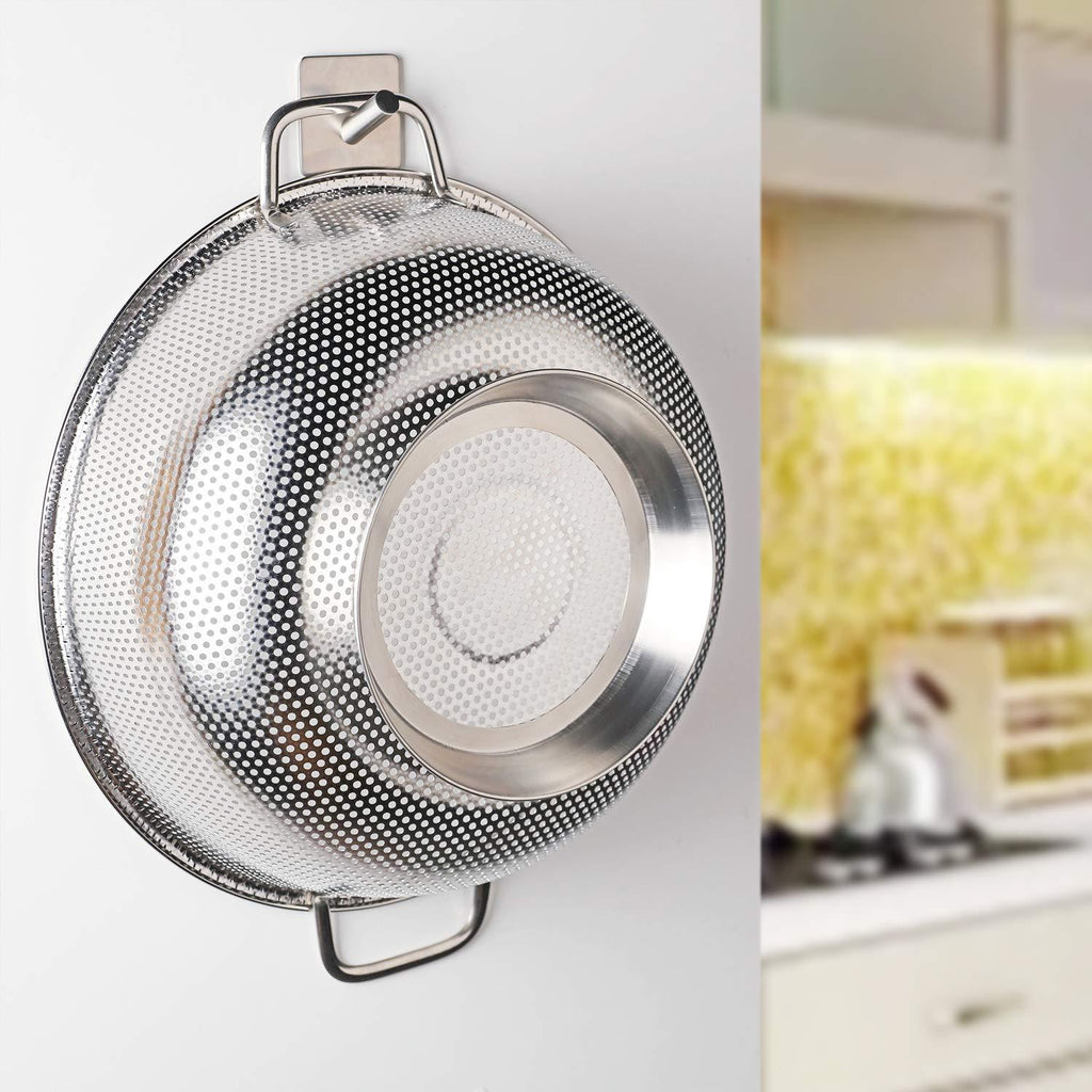 Metal Strainer with Durable Handles & Solid Ring Base for Efficient Straining - LIFE STORES UGANDA