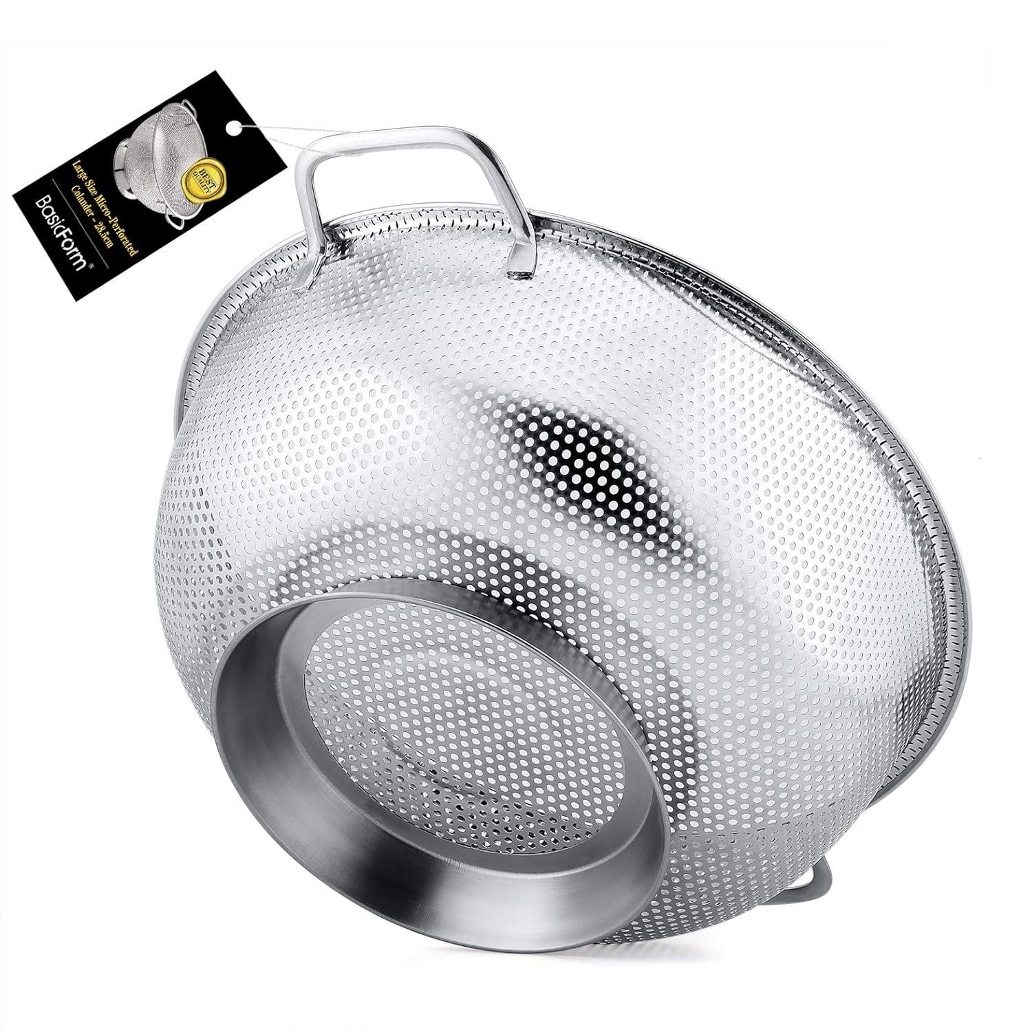 Metal Strainer with Durable Handles & Solid Ring Base for Efficient Straining - LIFE STORES UGANDA