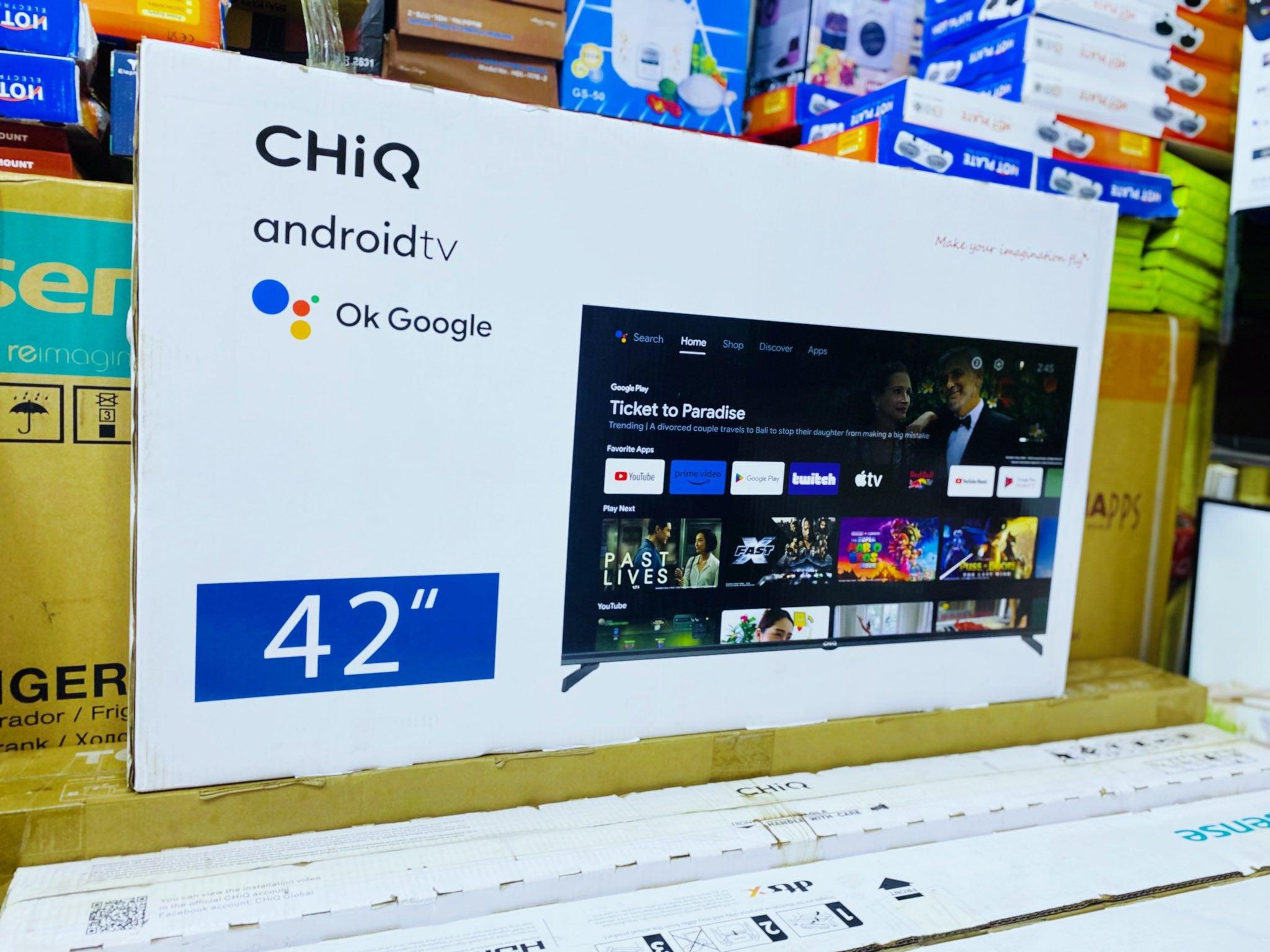 CHiQ 42" Full HD Android Smart TV – Your Perfect Entertainment Companion - LIFE STORES UGANDA