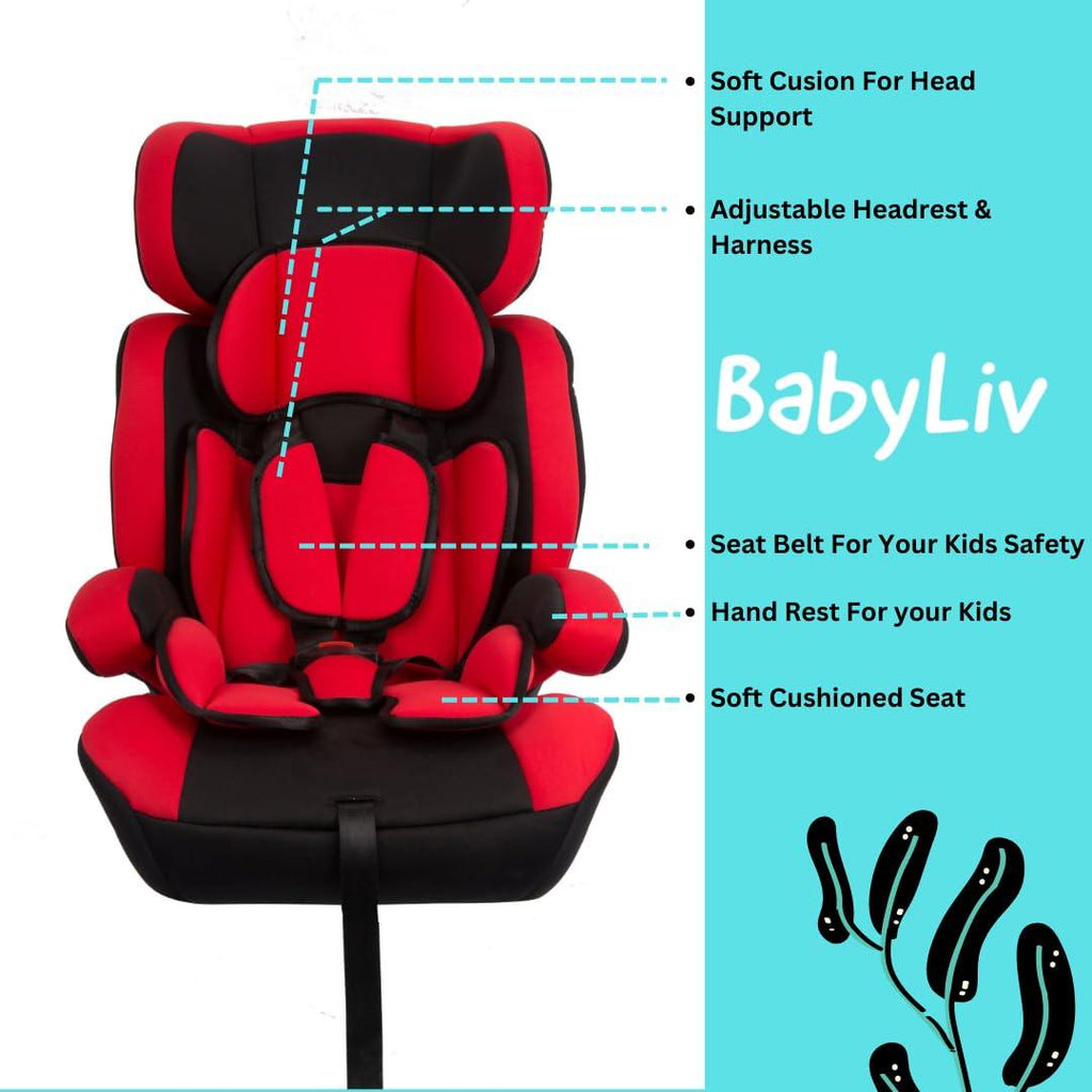 Travel Car Seat Cushion for Kids – Portable & Comfortable Car Seat Accessory - LIFE STORES UGANDA