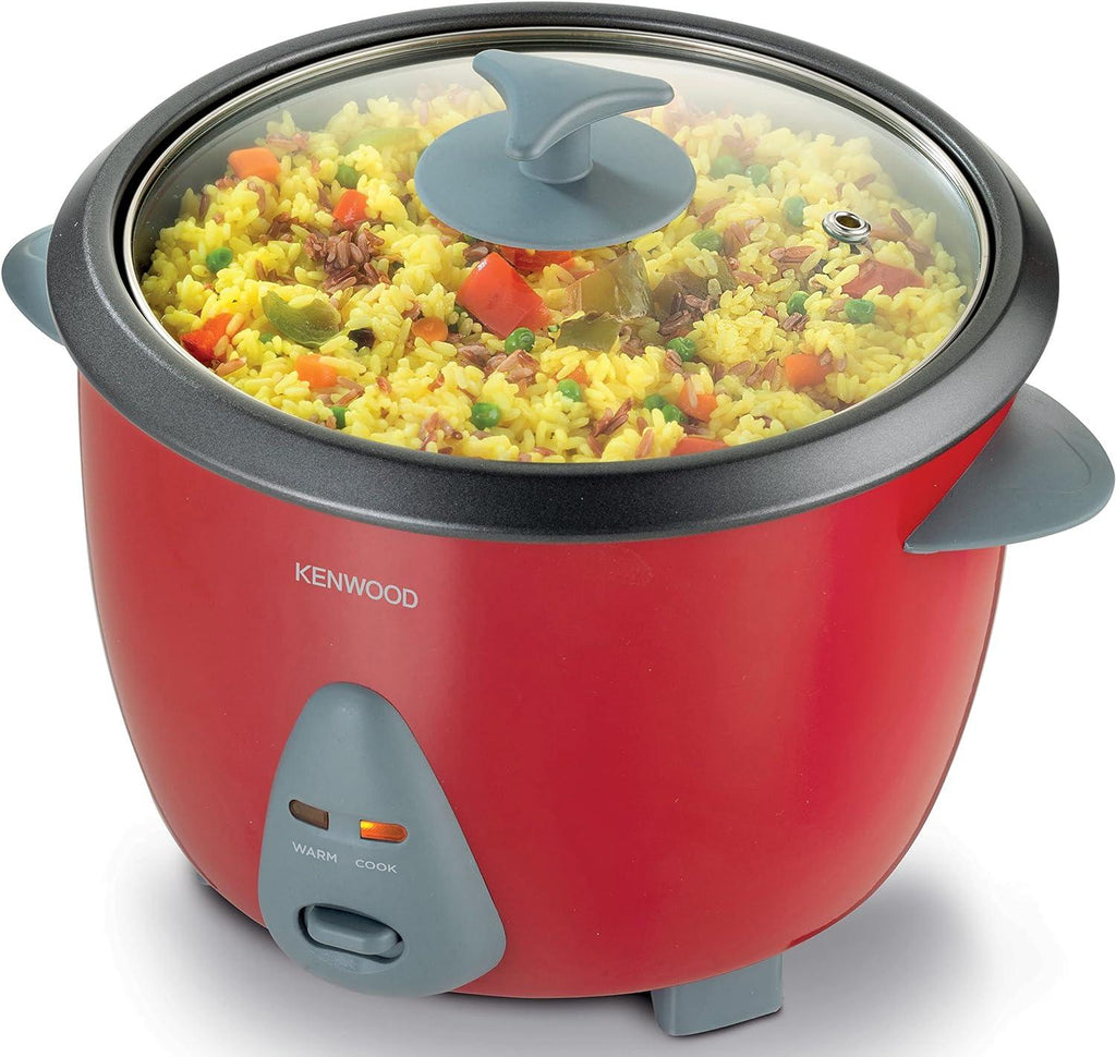 KENWOOD 2-in-1 Rice Cooker & Steamer 1.8L with Non-Stick Pot, Keep Warm Function - LIFE STORES UGANDA