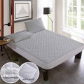 Waterproof Mattress Protector - Hypoallergenic Bed Cover for Spills & Dust Mite Protection