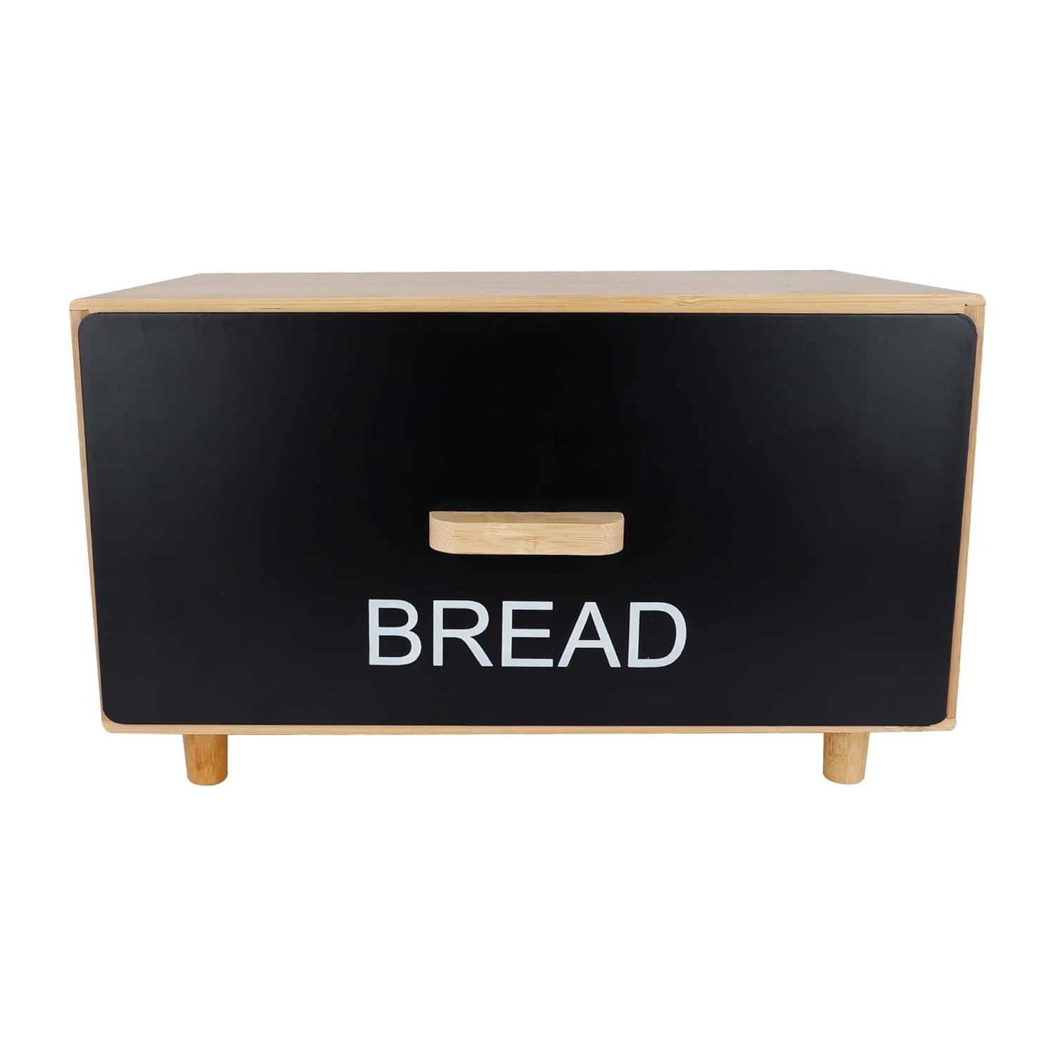 Wooden Bread Box – Stylish Bread Storage for a Modern Kitchen - LIFE STORES UGANDA