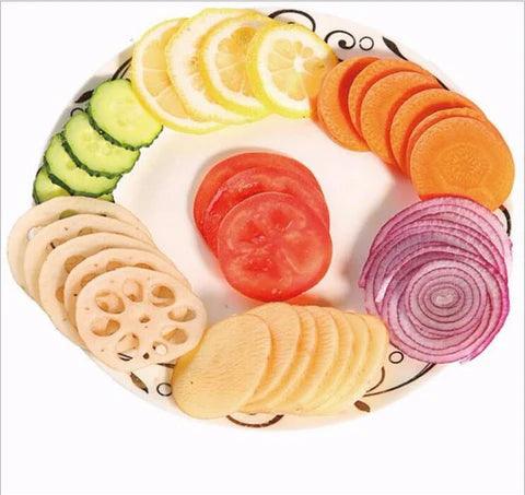 Manual Vegetable Cutter Mandoline Slicer | Adjustable Multifunctional Food Slicer | Stainless Steel Vegetable & Fruit Cutter - LIFE STORES UGANDA