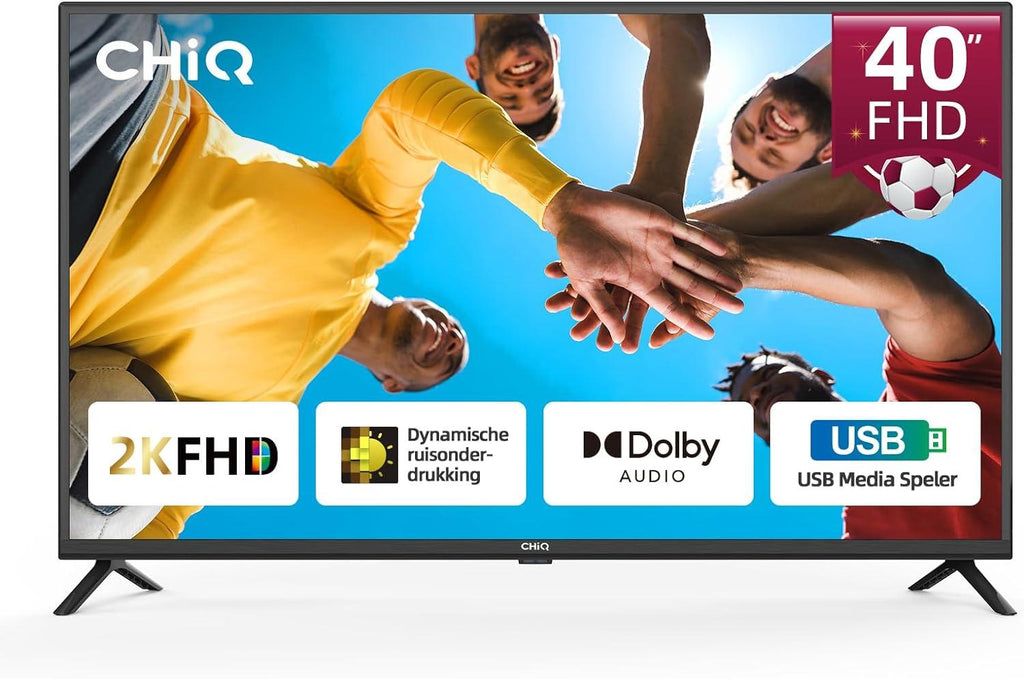 CHiQ 40-Inch LED Digital TV L40G5W – 1080p, HDMI, USB, Inbuilt Free To Air Decoder - LIFE STORES UGANDA